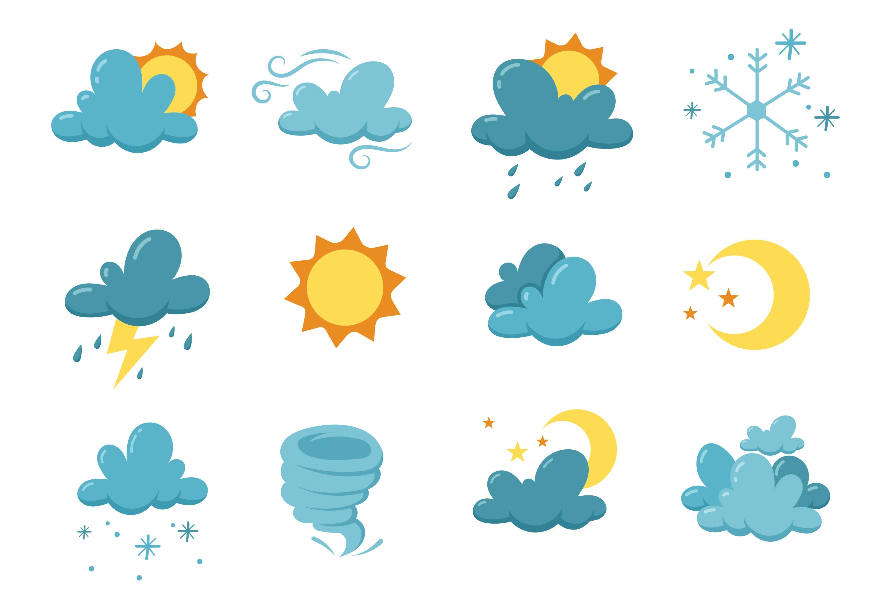 Weather icons